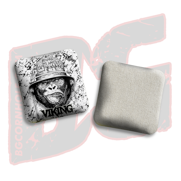2026 BG Comp Viking - "Guerilla" - ACL Comp Stamped Cornhole Bags - SET OF 4 BAGS