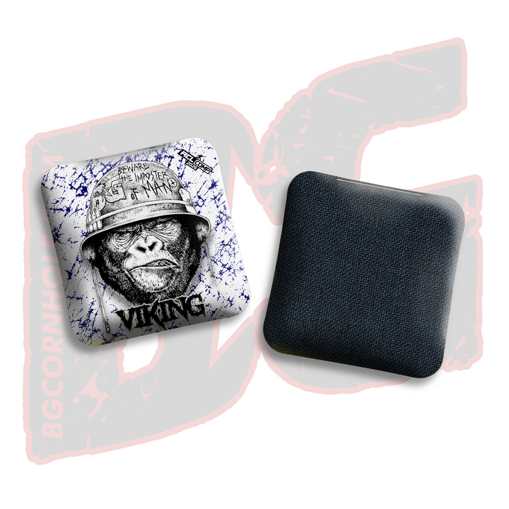 2026 BG Comp Viking - "Guerilla" - ACL Comp Stamped Cornhole Bags - SET OF 4 BAGS