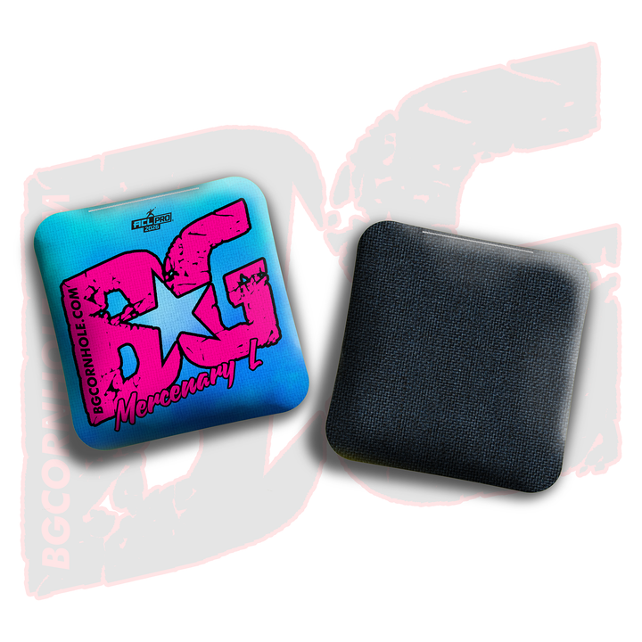 2026 BG Multiple Bag Models - "Smoke Bomb" - ACL Pro Stamped Cornhole Bags - SET OF 4 BAGS