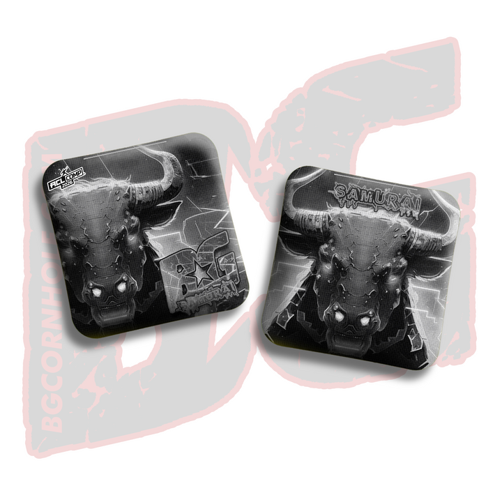 2026 BG Comp Samurai - "Charge" - ACL Comp Stamped Cornhole Bags - SET OF 4 BAGS