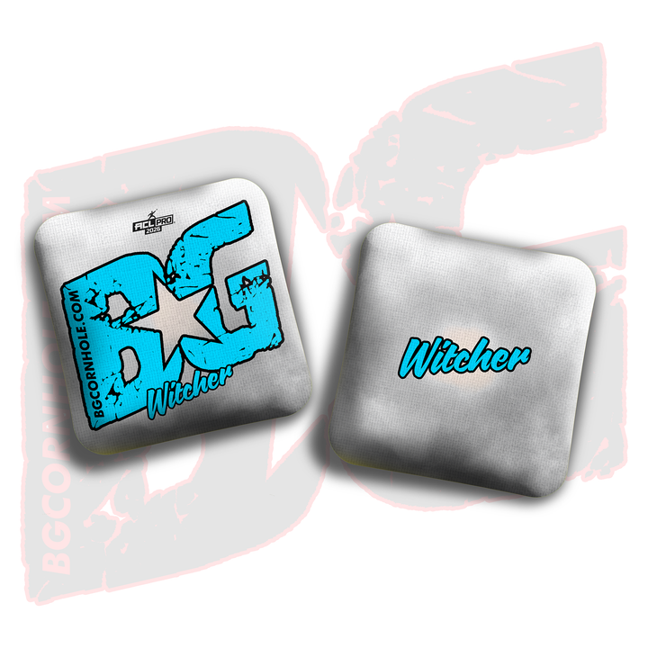 2026 BG Multiple Bag Models - "Smoke Bomb" - ACL Pro Stamped Cornhole Bags - SET OF 4 BAGS