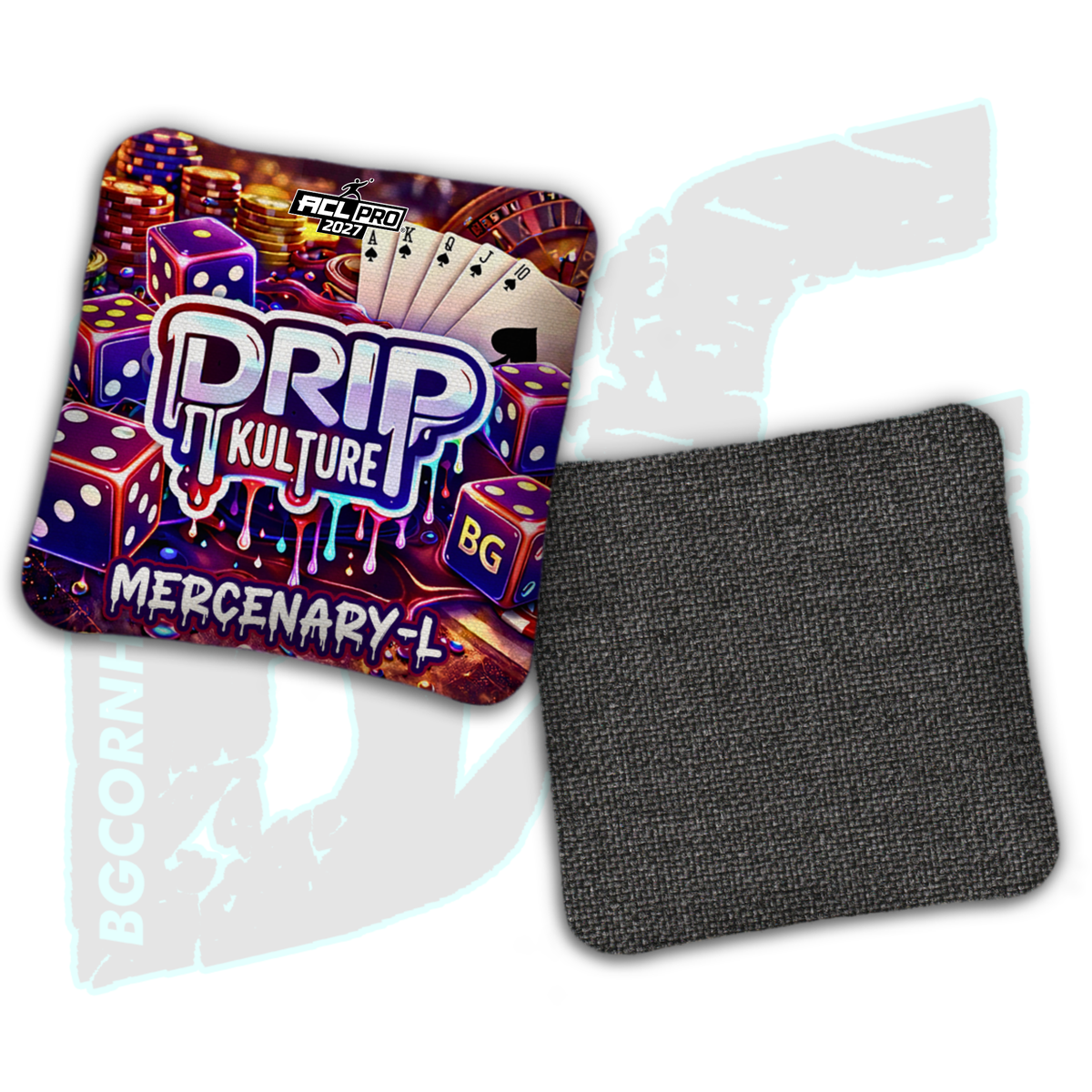 2027 Multiple Bag Models - DK x BG "Jackpot" - ACL Pro Stamped Cornhole Bags - Set of 4 Bags