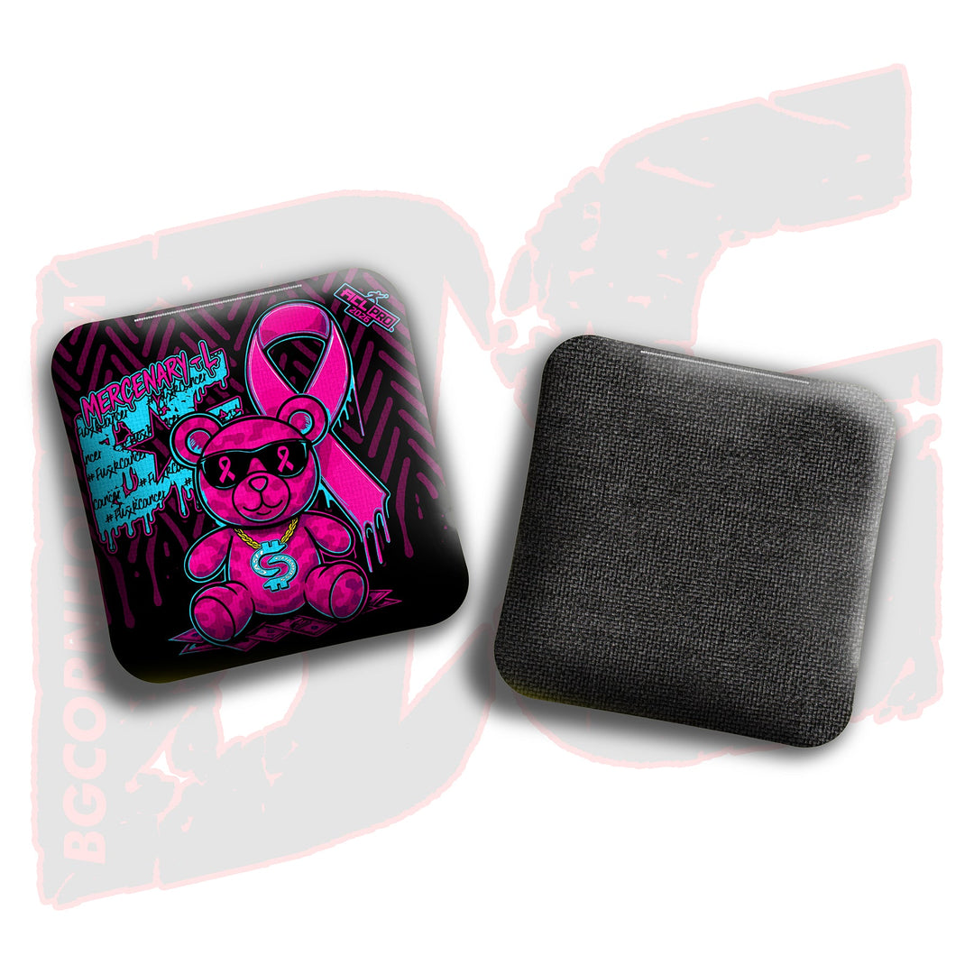 2026 BG Multiple Bag Models"Cash Chamness BCA Teddy Bear" - ACL Pro Stamped Cornhole Bags - SET OF 4 BAGS