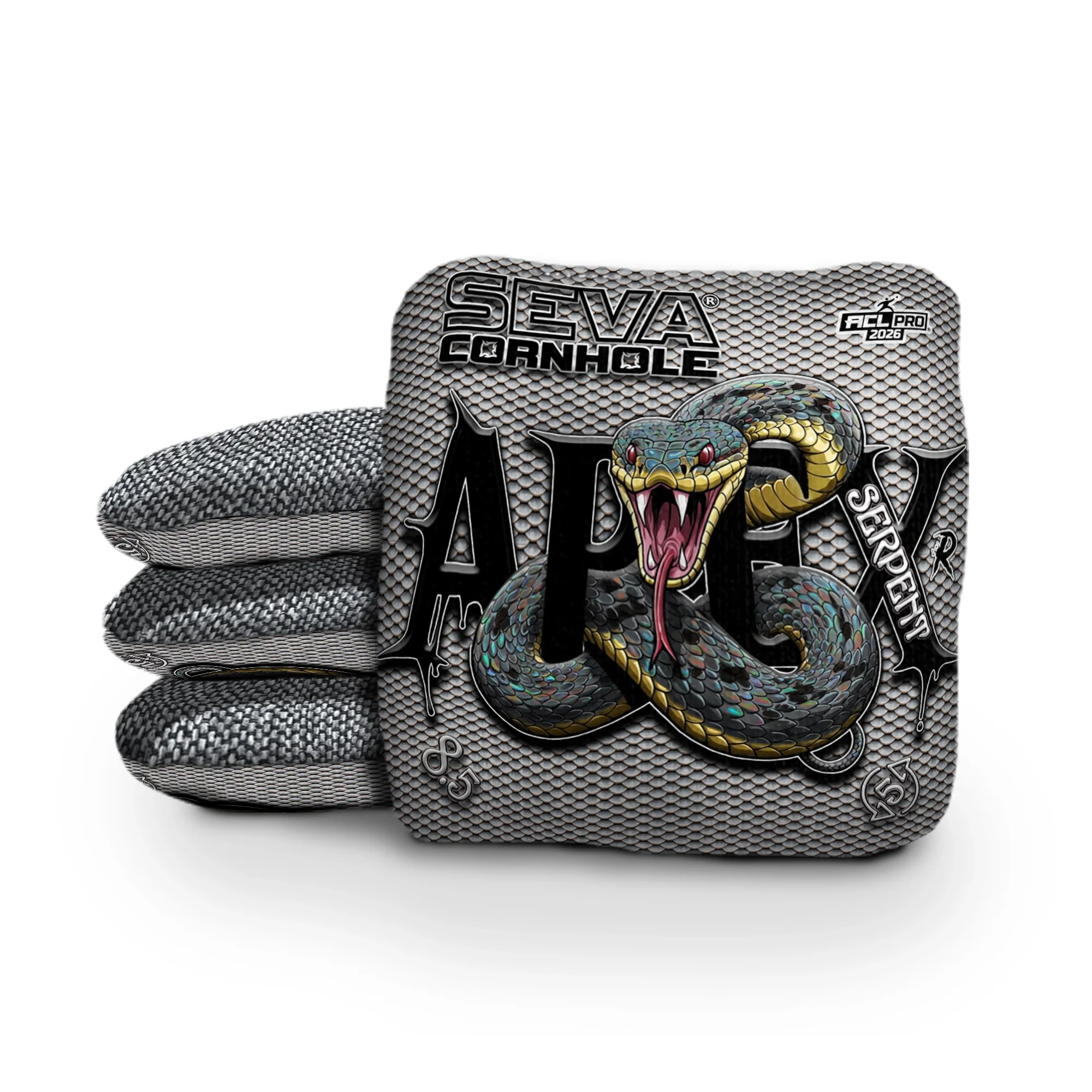 ApexSerpent Snake - Set of 4 Cornhole bags