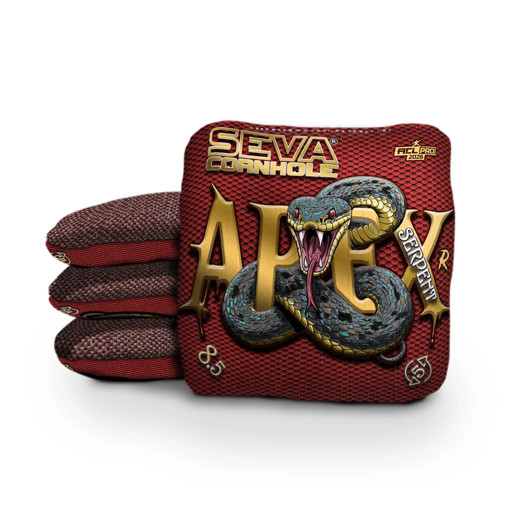 ApexSerpent Snake - Set of 4 Cornhole bags