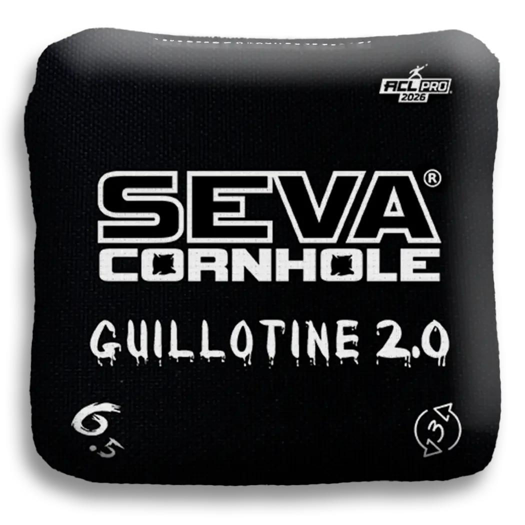 Guillotine 2.0 Broadcast Approved Edition - Set of 4 Cornhole bags