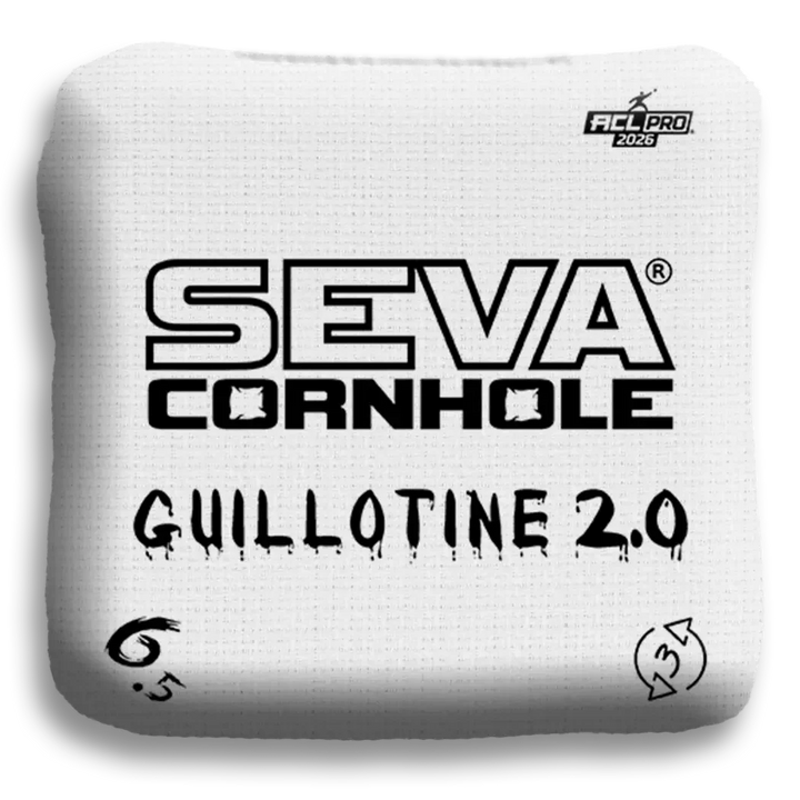 Guillotine 2.0 Broadcast Approved Edition - Set of 4 Cornhole bags