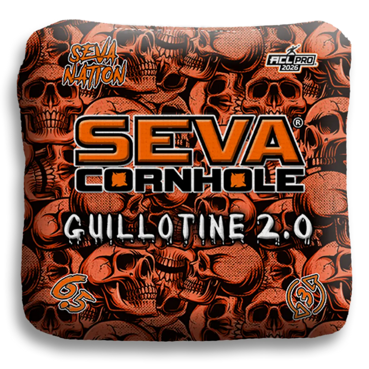 Guillotine 2.0 - Skulls - Set of 4 Cornhole Bags