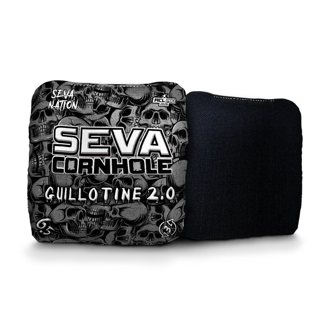 Guillotine 2.0 - Skulls - Set of 4 Cornhole Bags