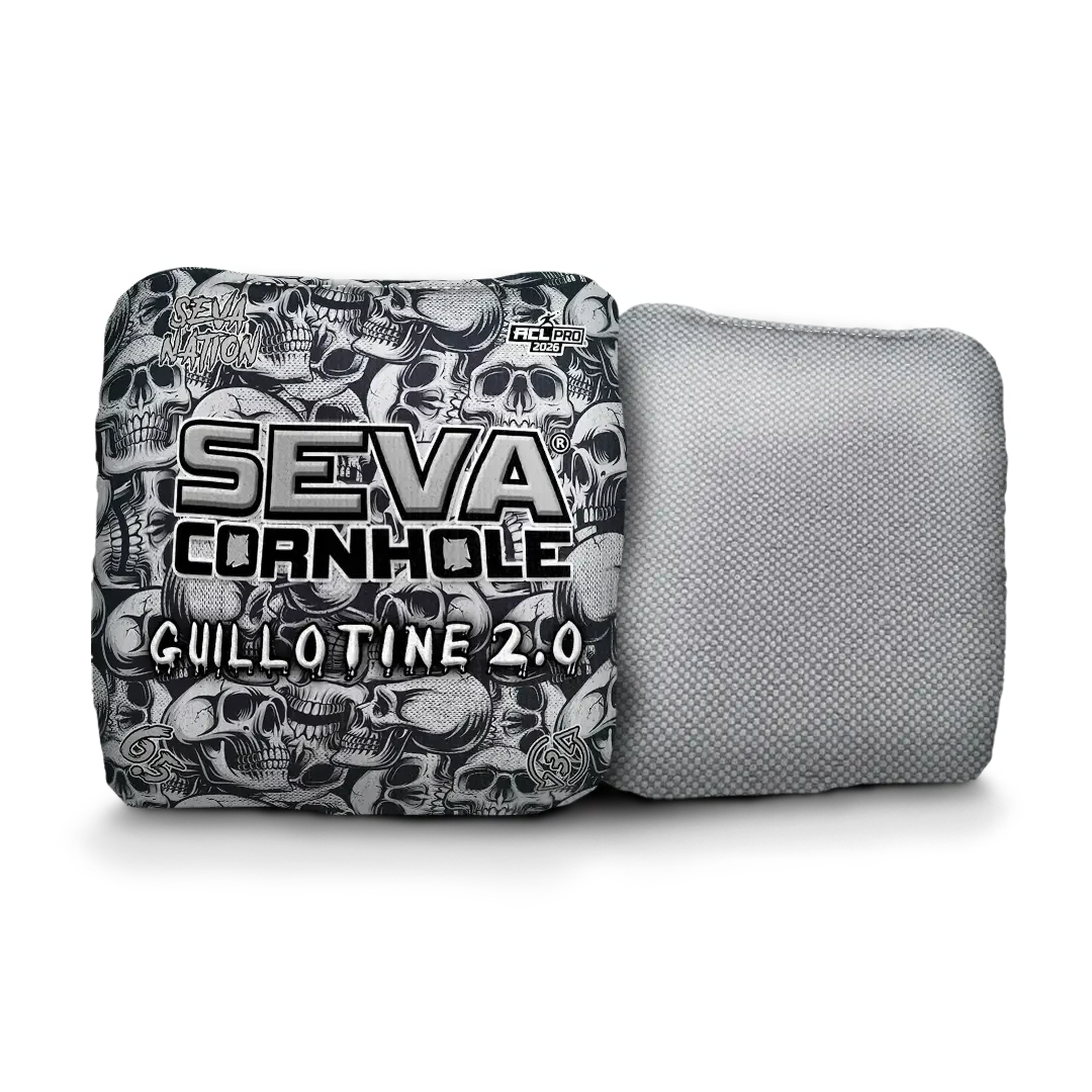 Guillotine 2.0 - Skulls - Set of 4 Cornhole Bags
