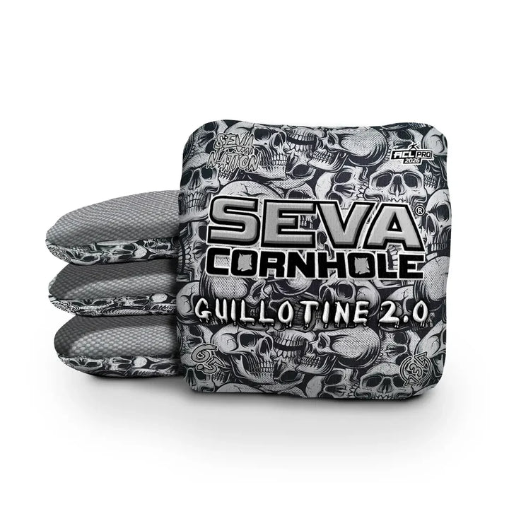 Guillotine 2.0 - Skulls - Set of 4 Cornhole Bags