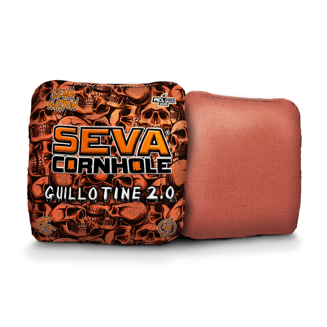 Guillotine 2.0 - Skulls - Set of 4 Cornhole Bags
