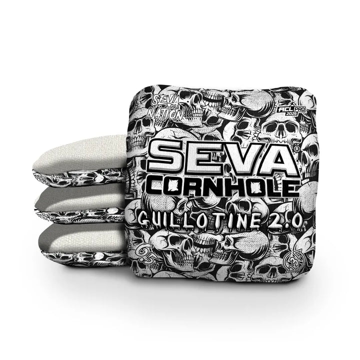 Guillotine 2.0 - Skulls - Set of 4 Cornhole Bags