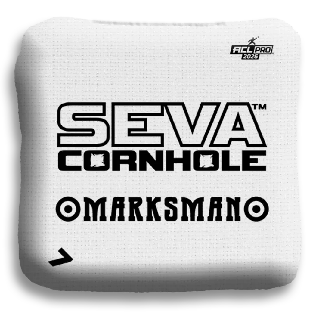 Marksman - Broadcast Edition - Set of 4 Cornhole bags