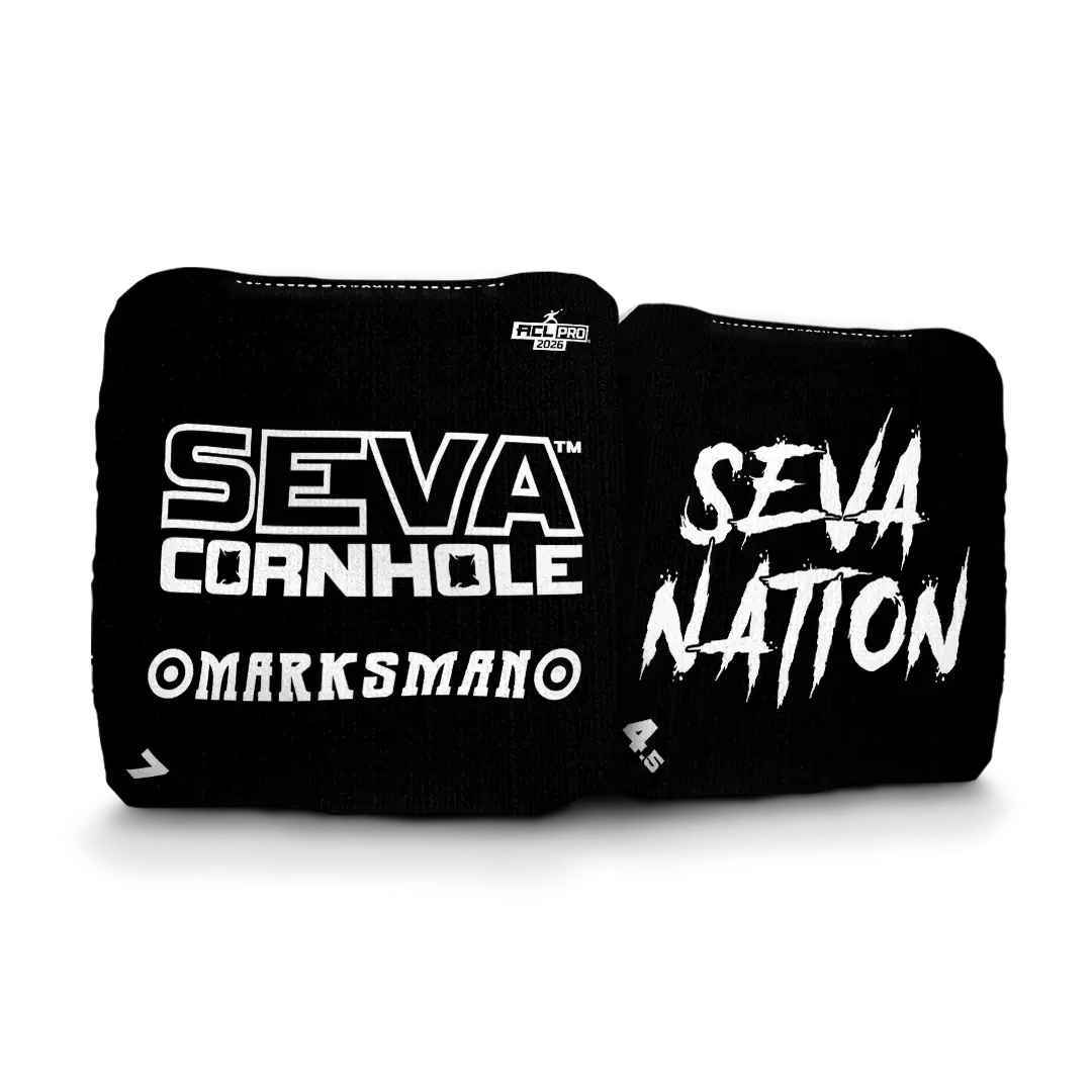 Marksman - Broadcast Edition - Set of 4 Cornhole bags