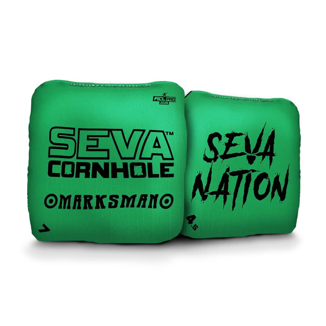 Marksman - Broadcast Edition - Set of 4 Cornhole bags