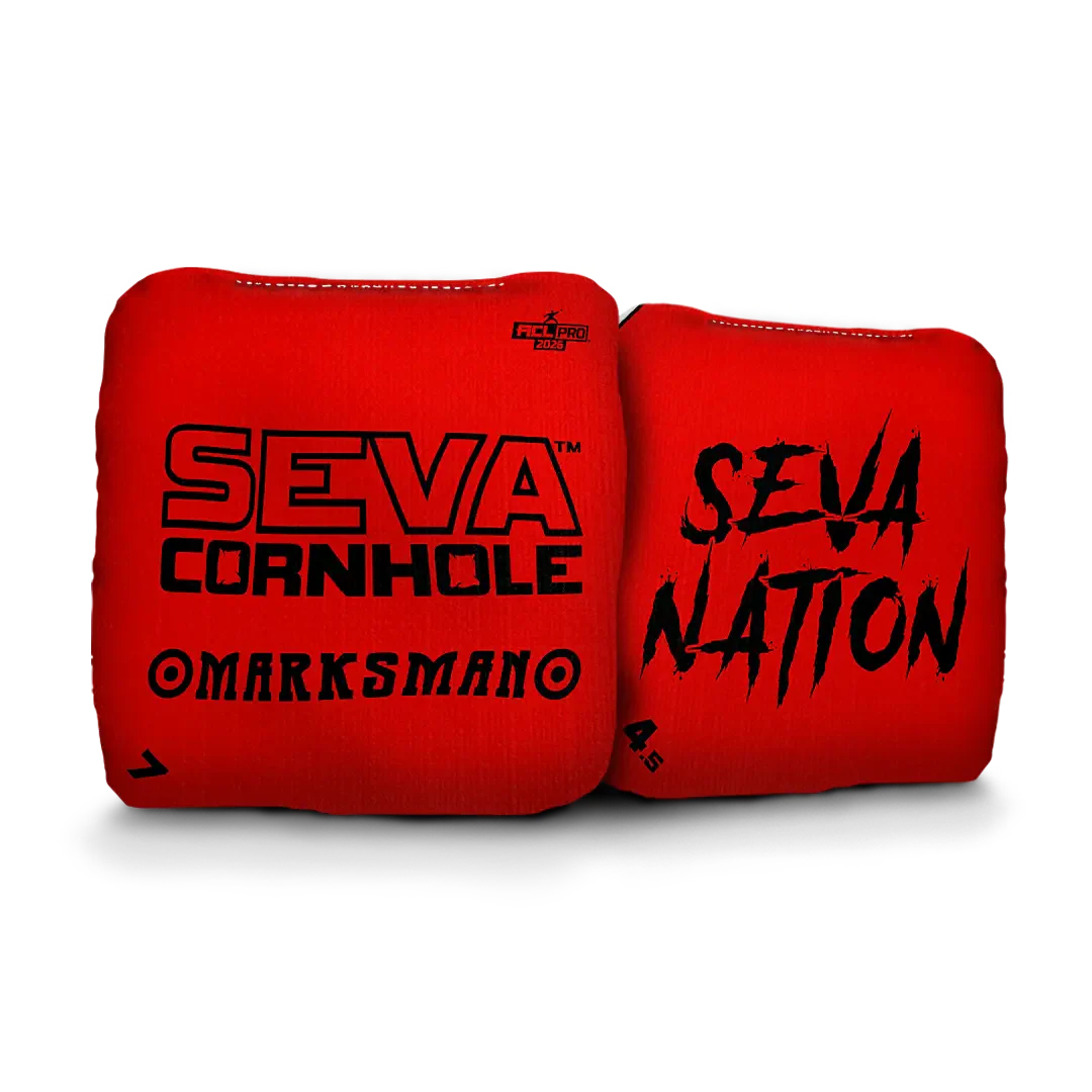 Marksman - Broadcast Edition - Set of 4 Cornhole bags