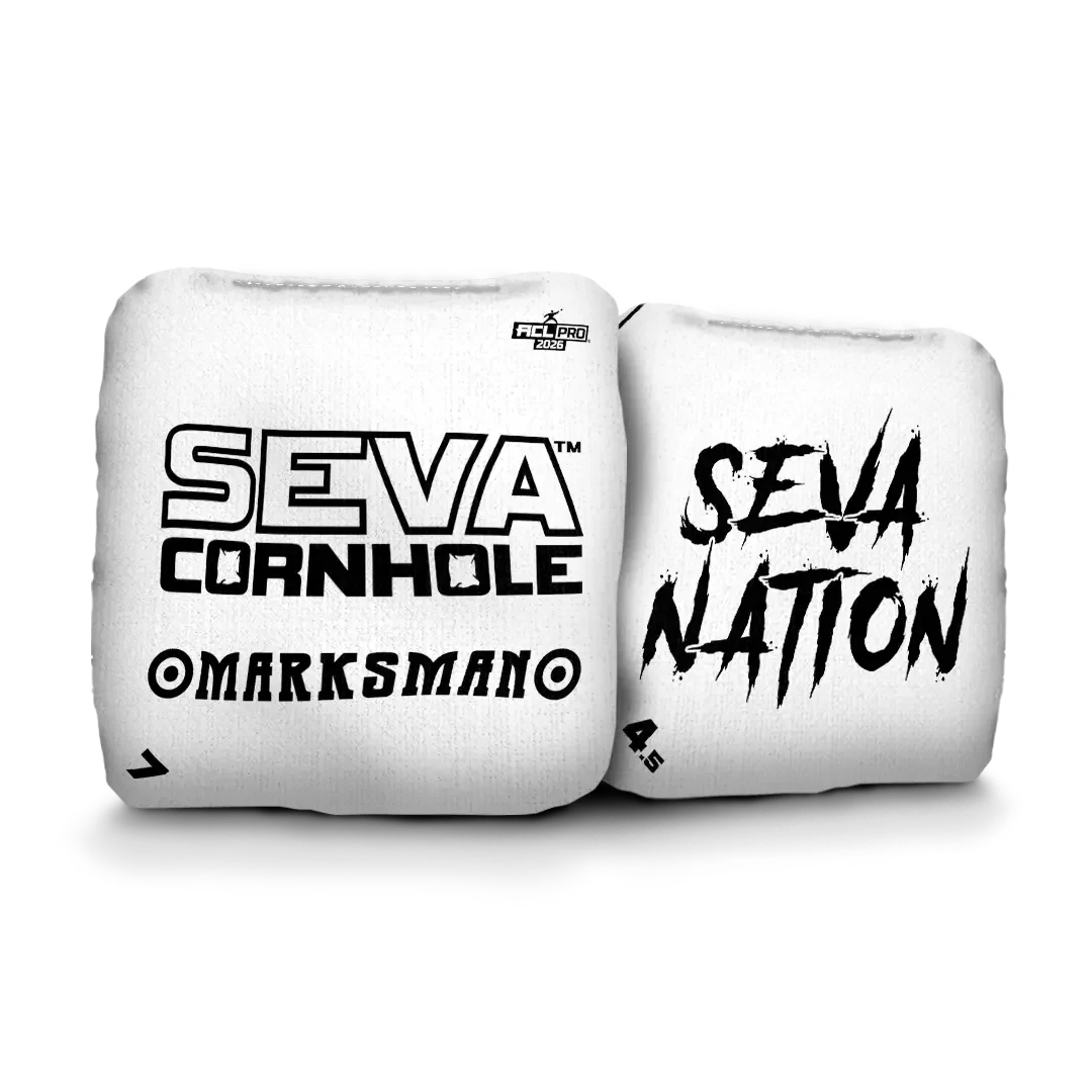 Marksman - Broadcast Edition - Set of 4 Cornhole bags