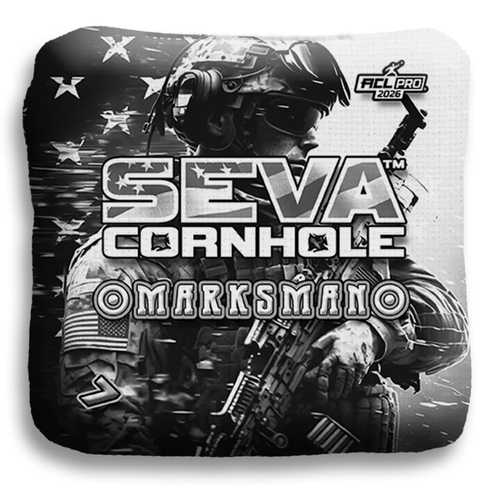 Marksman - Soldier - Set of 4 Cornhole Bags