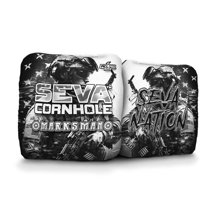 Marksman - Soldier - Set of 4 Cornhole Bags