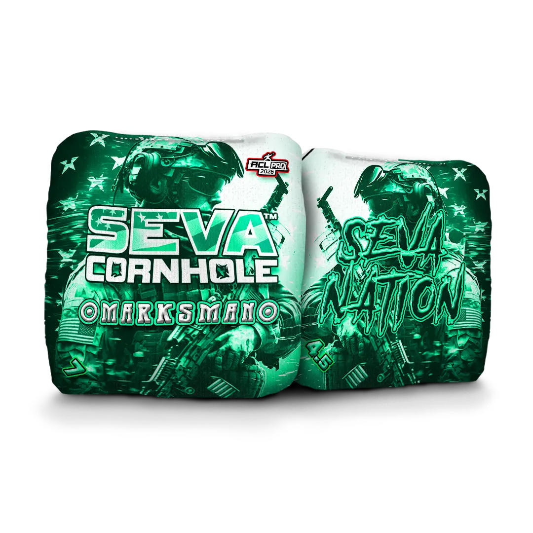 Marksman - Soldier - Set of 4 Cornhole Bags