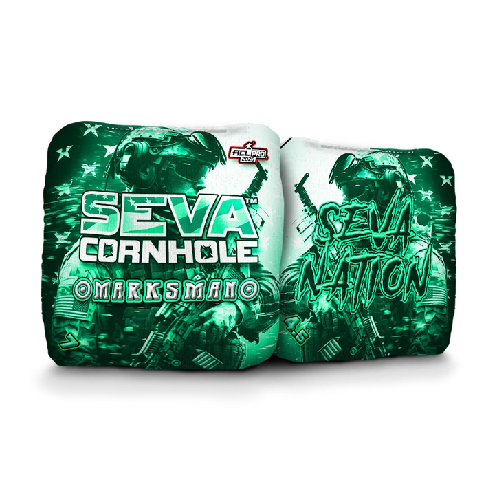 Marksman - Soldier - Set of 4 Cornhole Bags