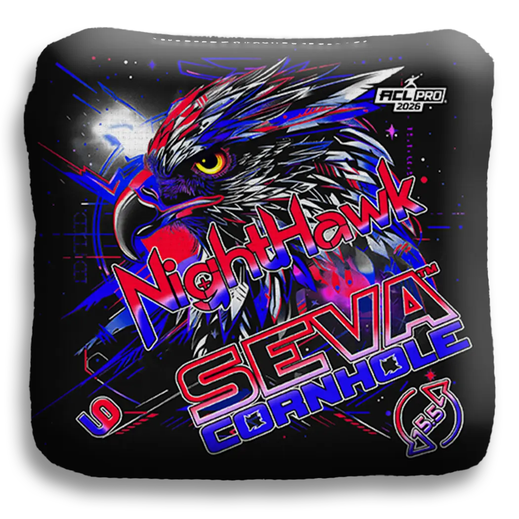 NightHawk - Retro - Set of 4 Cornhole bags