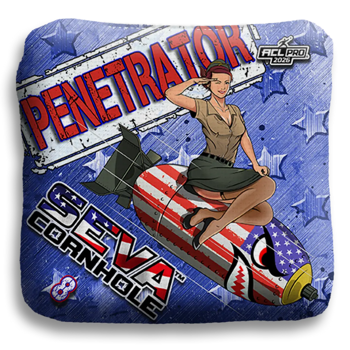 Penetrator - USA Salute - Set of 4 Cornhole Bags