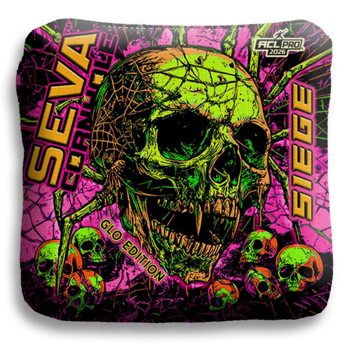 Halloween Special GLO Edition - Set of 4 Cornhole bags