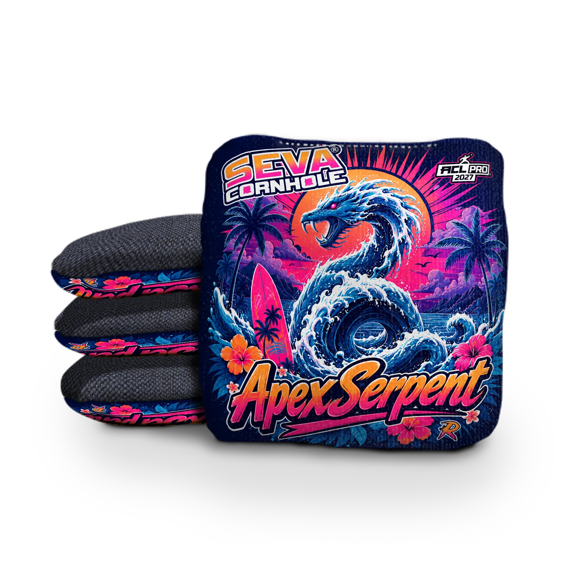 ApexSerpent Tropic - Set of 4 Cornhole bags