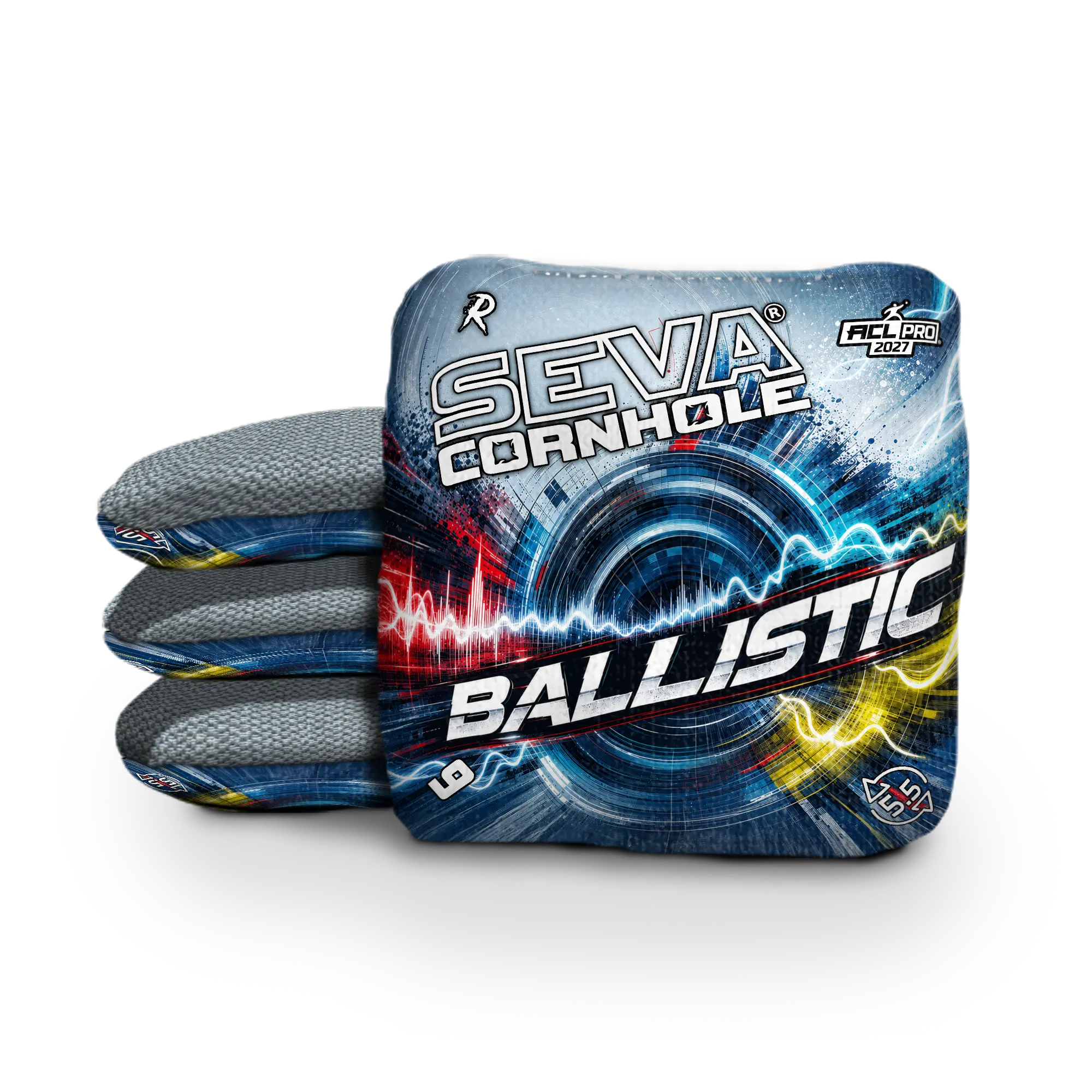 Ballistic – SonicBoom – ACL Pro 2027 Cornhole Bags – Set of 4