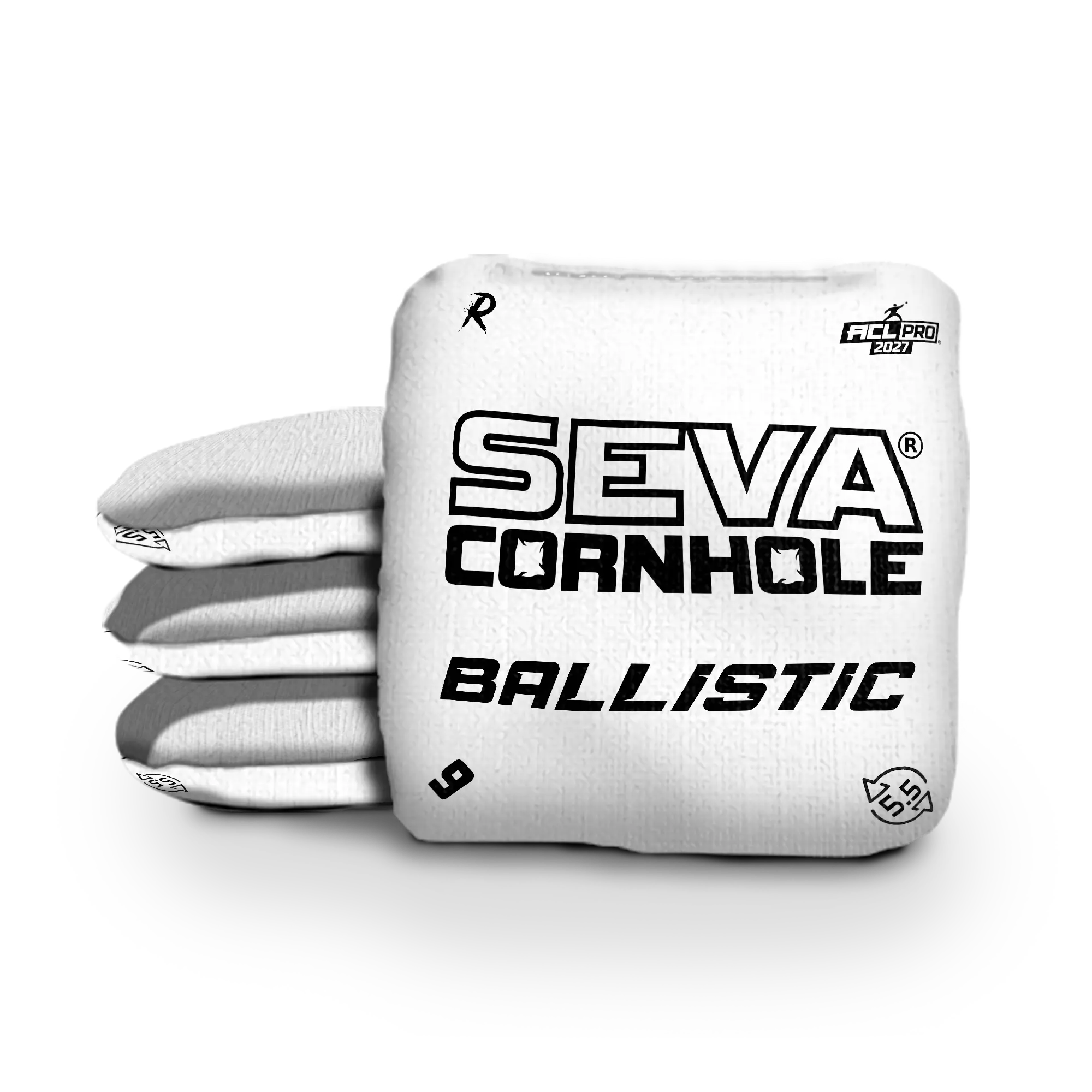 Ballistic – Solid – ACL Pro 2027 Cornhole Bags – Set of 4
