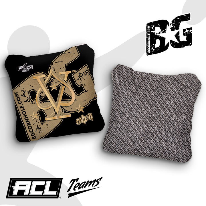 2026 BG Multiple Bag Models "Vegas High Rollers" - ACL Pro Stamped Cornhole Bags - SET OF 4 BAGS