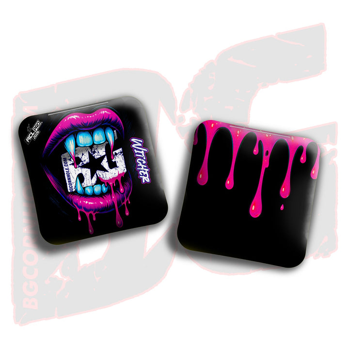 2026 BG Multiple Bag Models "Lethal Lips" - ACL Pro Stamped Cornhole Bags - SET OF 4 BAGS