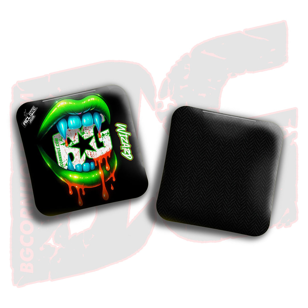 2026 BG Multiple Bag Models "Lethal Lips" - ACL Pro Stamped Cornhole Bags - SET OF 4 BAGS