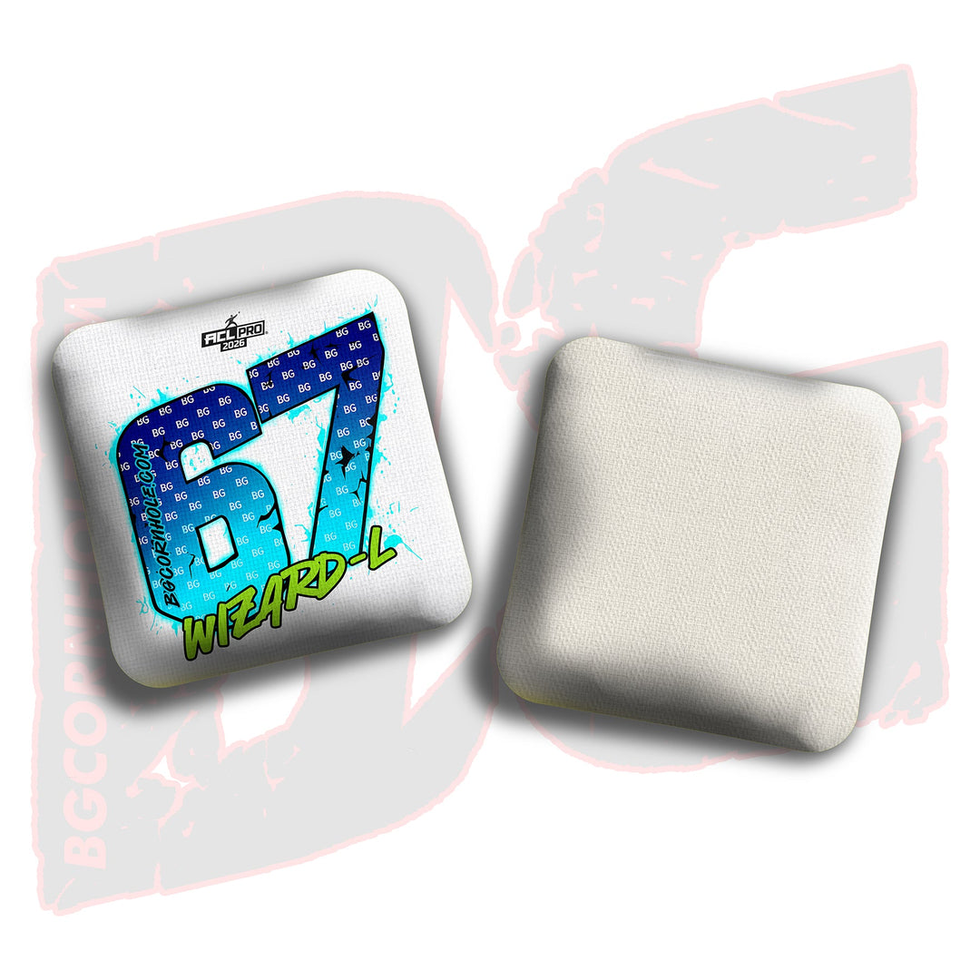 2026 BG Multiple Bag Models"67" - ACL Pro Stamped Cornhole Bags - SET OF 4 BAGS