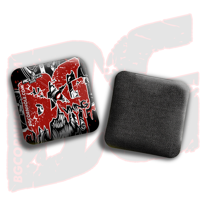 2026 BG Comp Viking - "Halloween" - ACL Comp Stamped Cornhole Bags - SET OF 4 BAGS