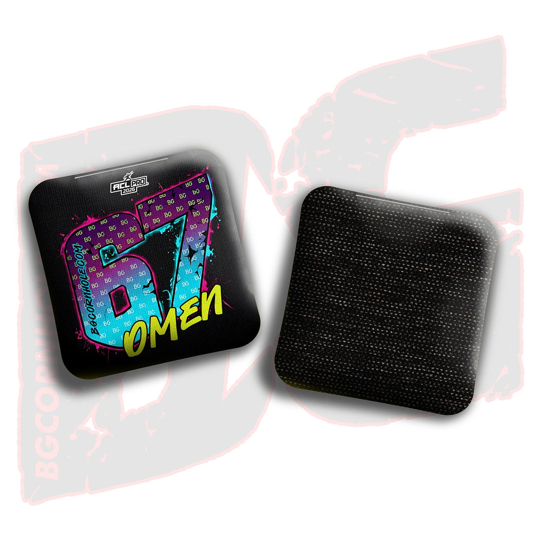 2026 BG Multiple Bag Models"67" - ACL Pro Stamped Cornhole Bags - SET OF 4 BAGS
