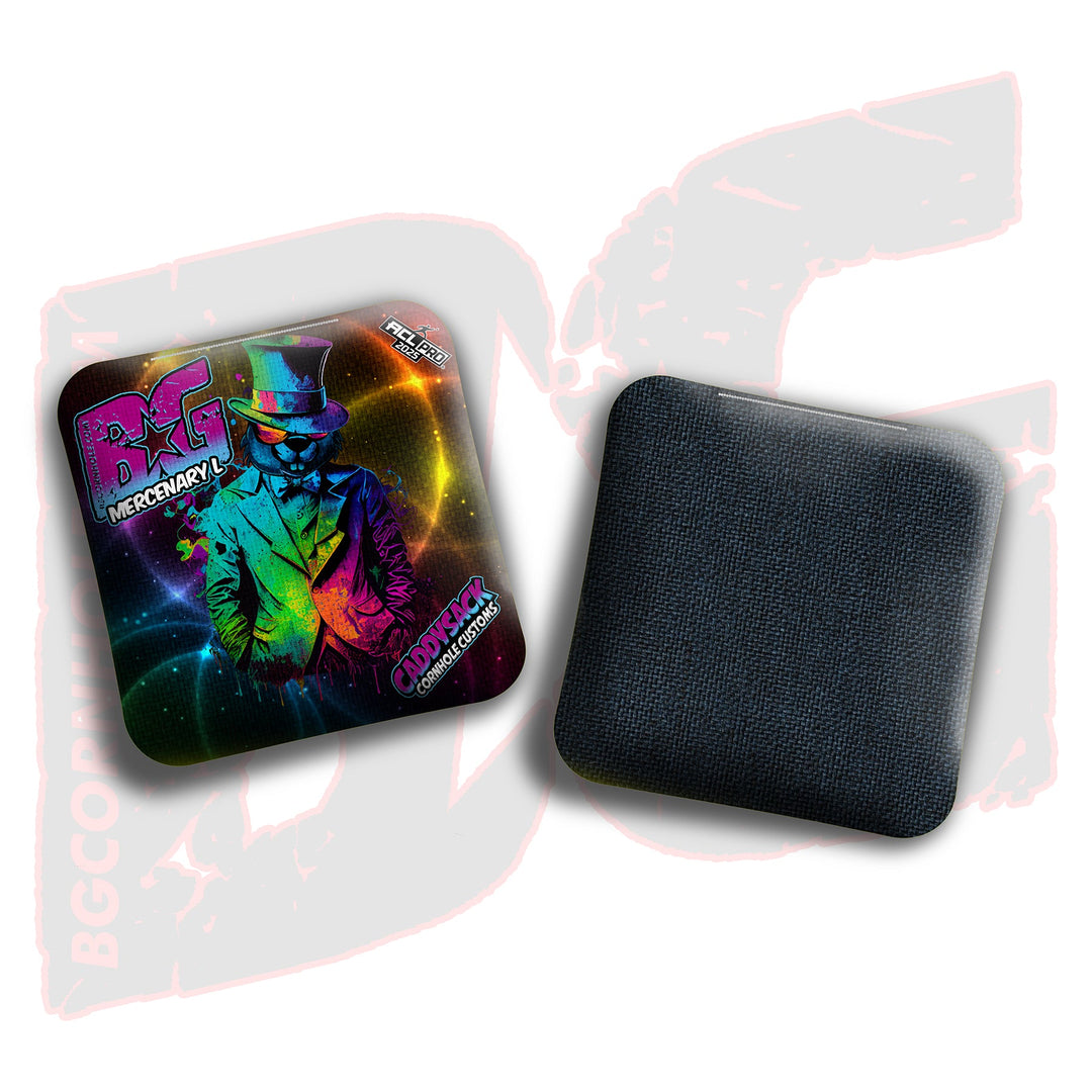 2026 Multiple Bag Models  "CaddySack Illusionist” Collab - ACL Pro Stamped Cornhole Bags - SET OF 4 BAGS