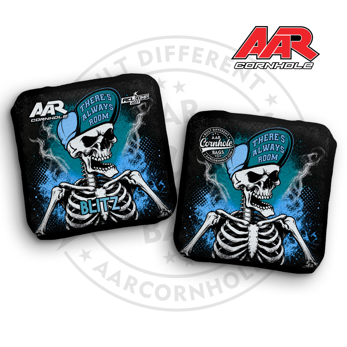 2027 AAR Blitz Cornhole Bags - Skeleton Edition - ACL Comp Stamped - SET OF 4