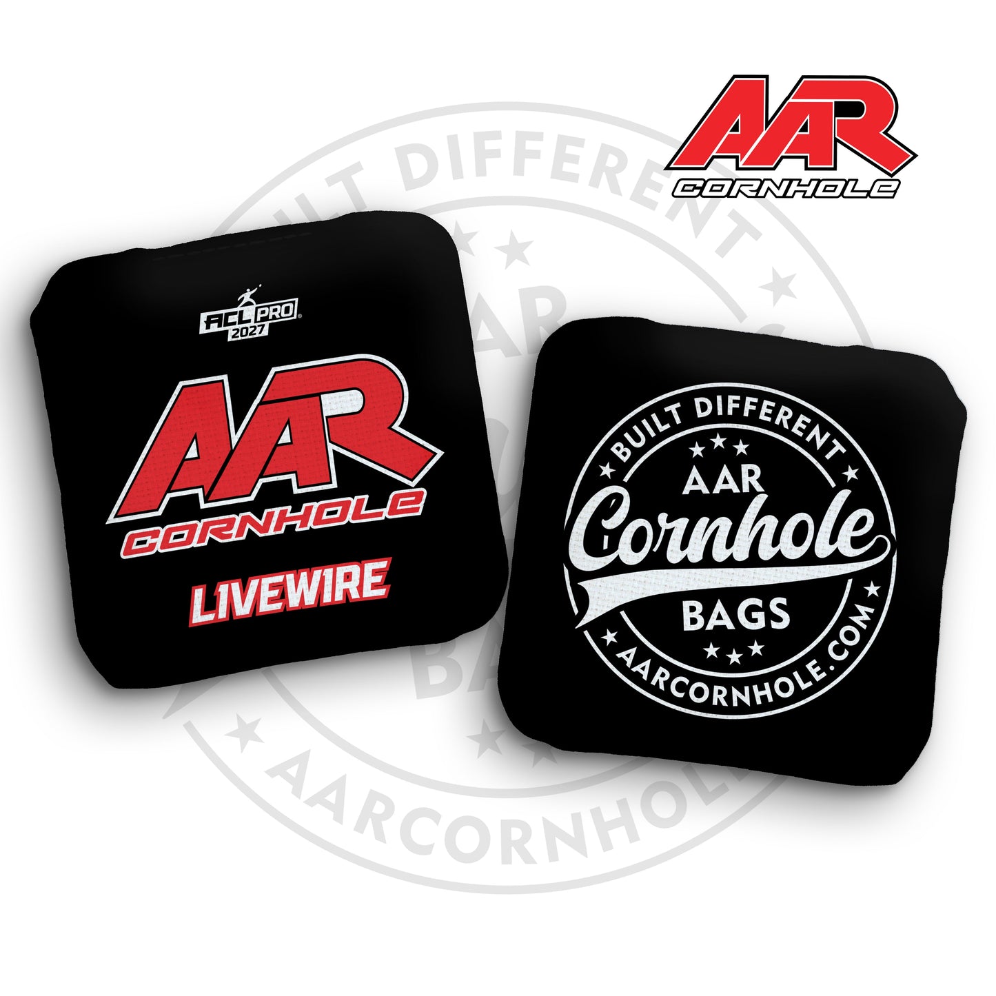 2027 AAR Livewire Cornhole Bags - Solid Edition - ACL Pro Stamped - SET OF 4