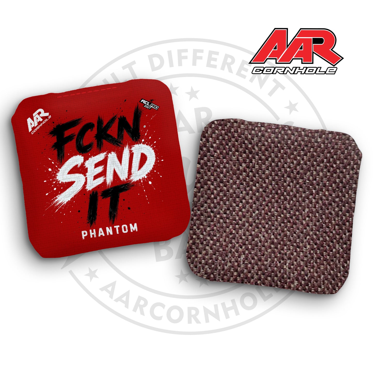 2027 AAR Phantom Cornhole Bags - FCKN SEND IT Edition - ACL Pro Stamped - SET OF 4