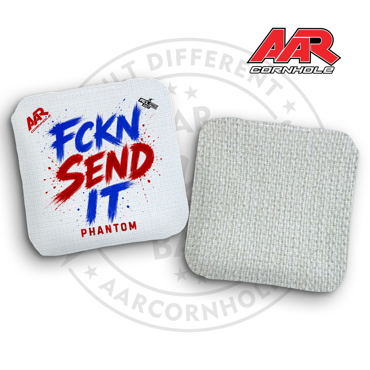 2027 AAR Phantom Cornhole Bags - FCKN SEND IT Edition - ACL Pro Stamped - SET OF 4