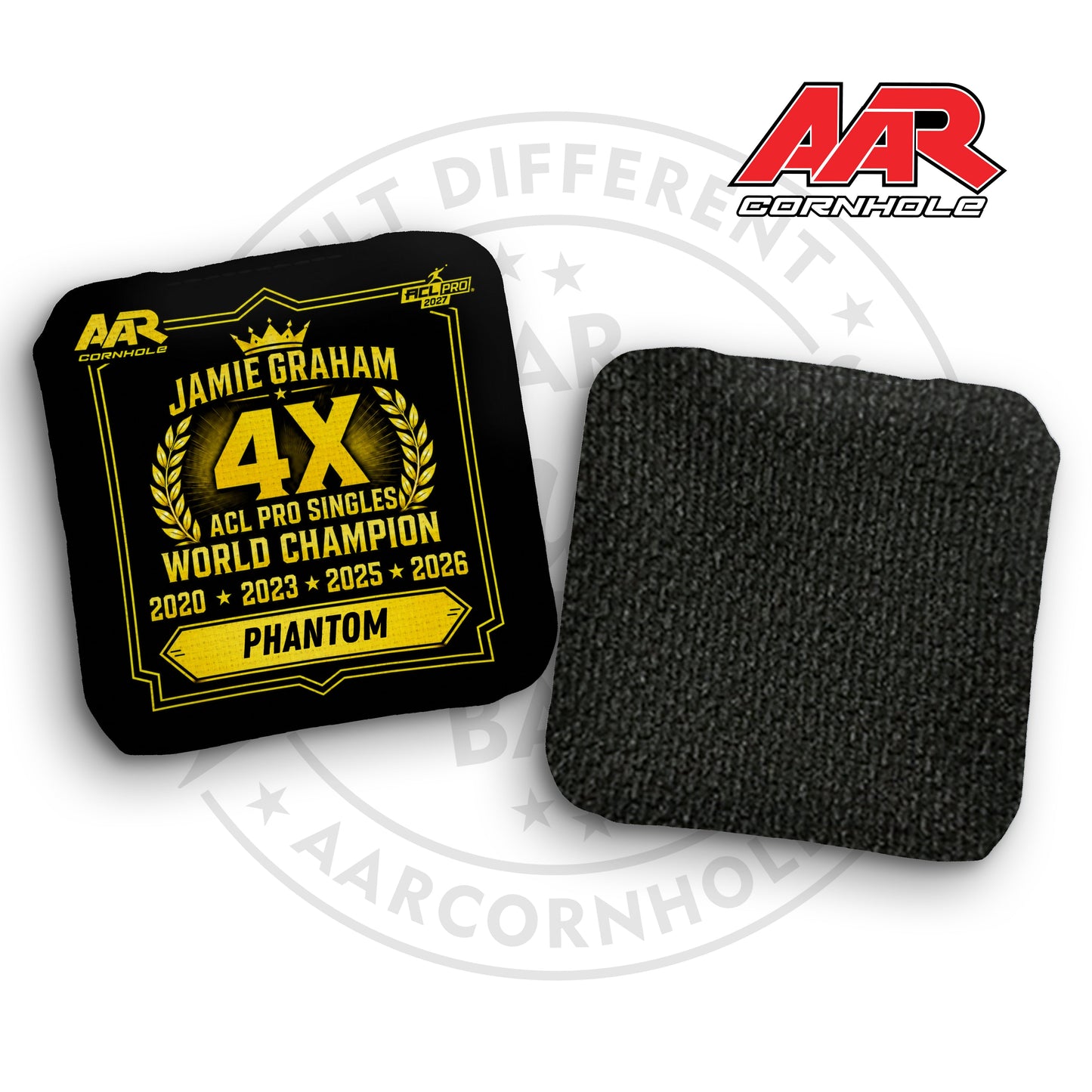 2027 AAR Phantom Cornhole Bags - World Champ Singles Edition - ACL Pro Stamped - SET OF 4