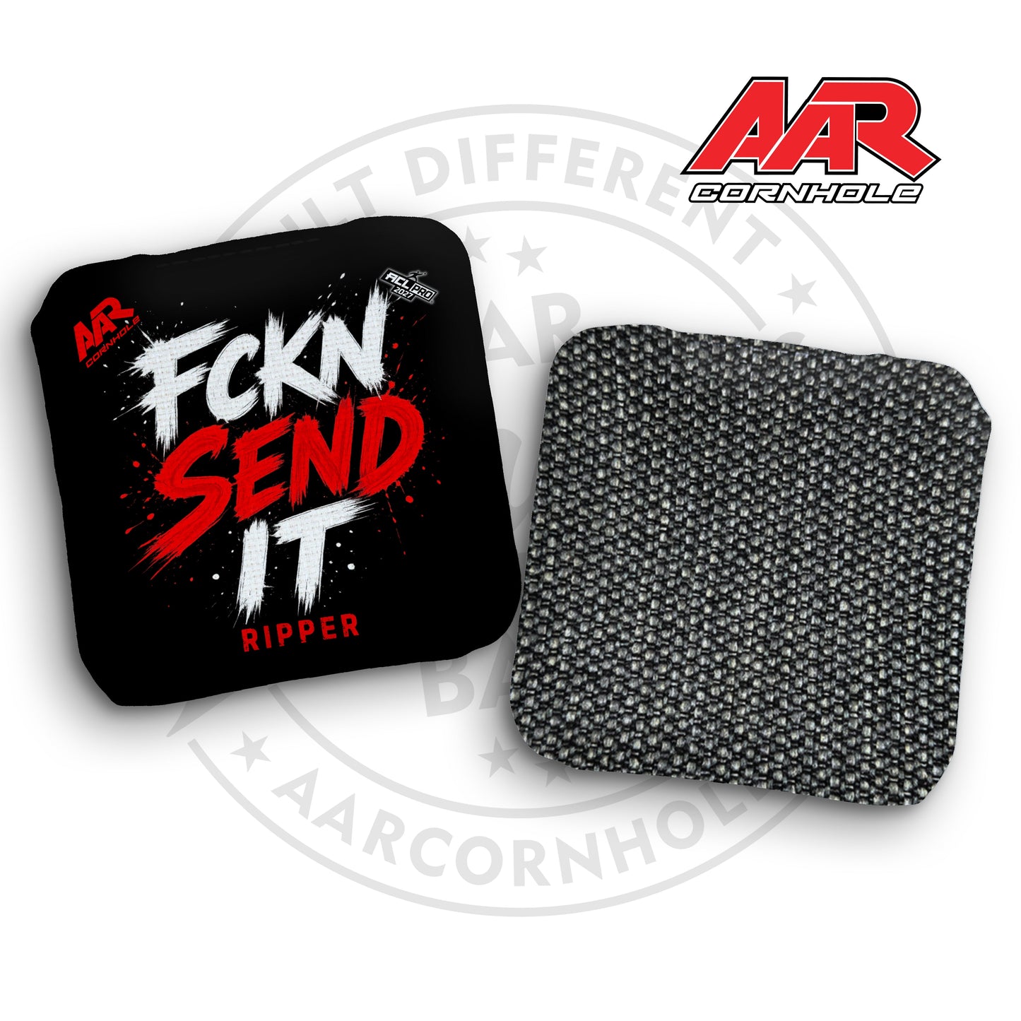2027 AAR Ripper Cornhole Bags - FCKN SEND IT Edition - ACL Pro Stamped - SET OF 4
