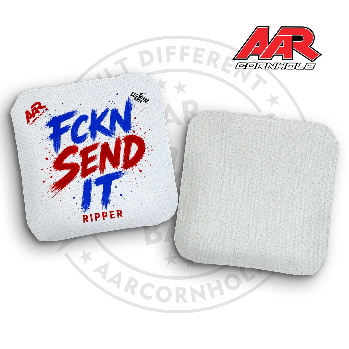 2027 AAR Ripper Cornhole Bags - FCKN SEND IT Edition - ACL Pro Stamped - SET OF 4