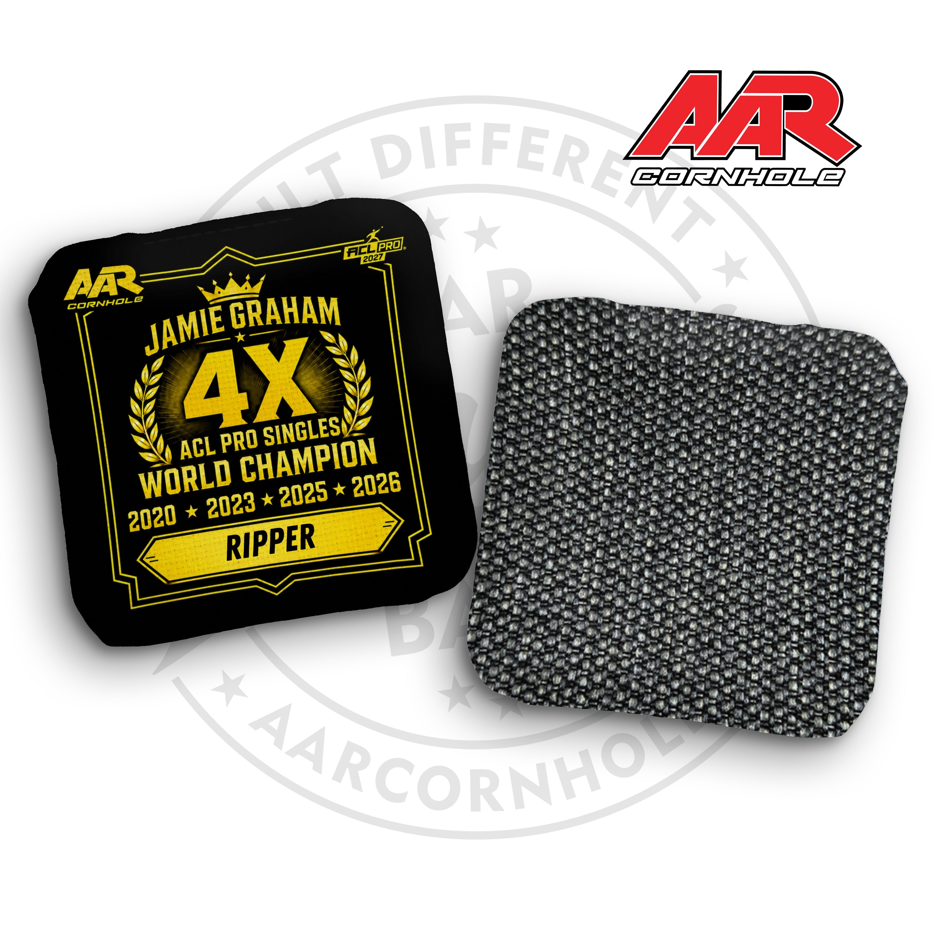 2027 AAR Ripper Cornhole Bags - World Champ Singles Edition - ACL Pro Stamped - SET OF 4