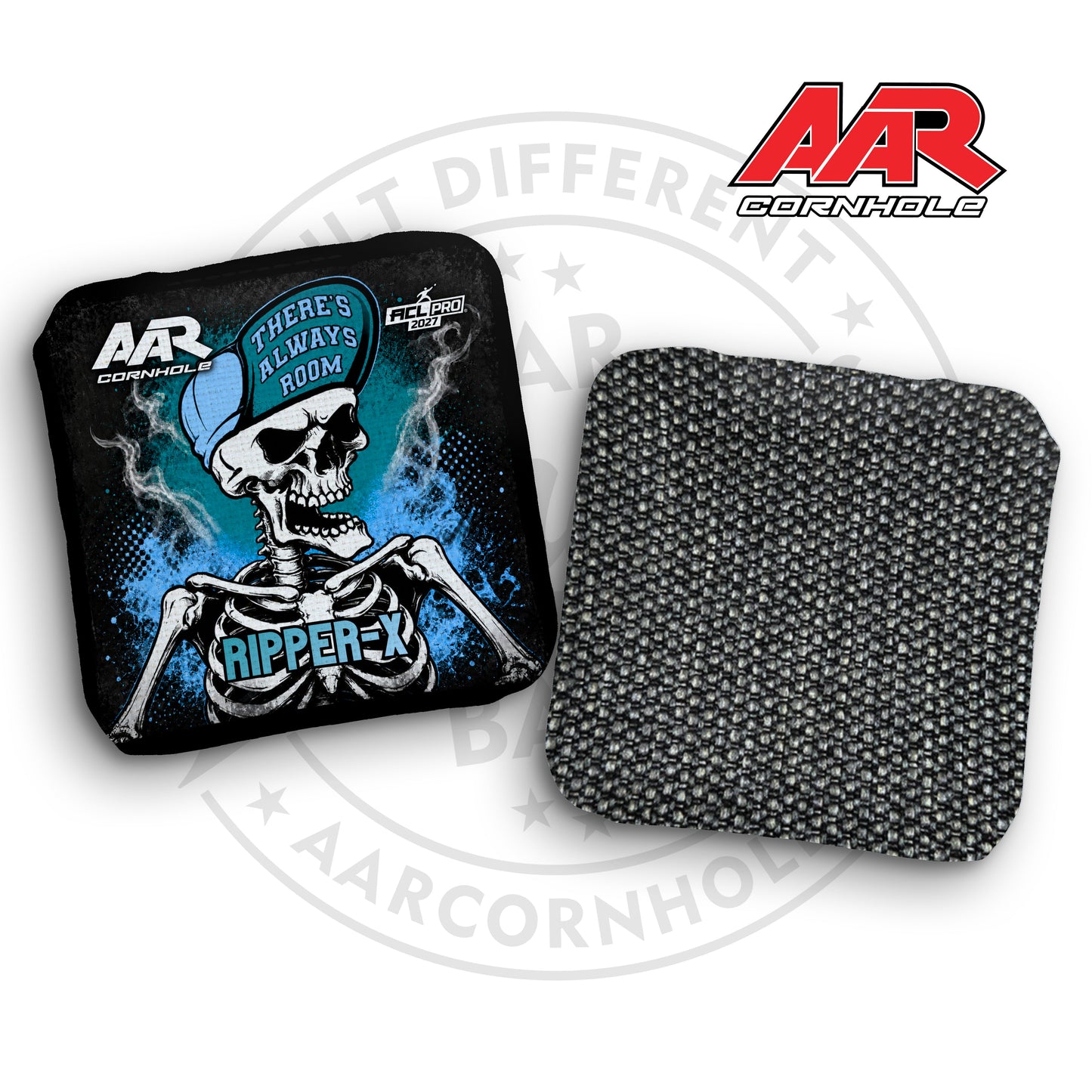 2027 AAR Ripper-X Cornhole Bags - Skeleton Edition - ACL Pro Stamped - SET OF 4