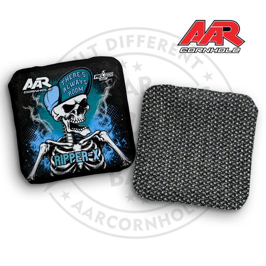 2027 AAR Ripper-X Cornhole Bags - Skeleton Edition - ACL Pro Stamped - SET OF 4