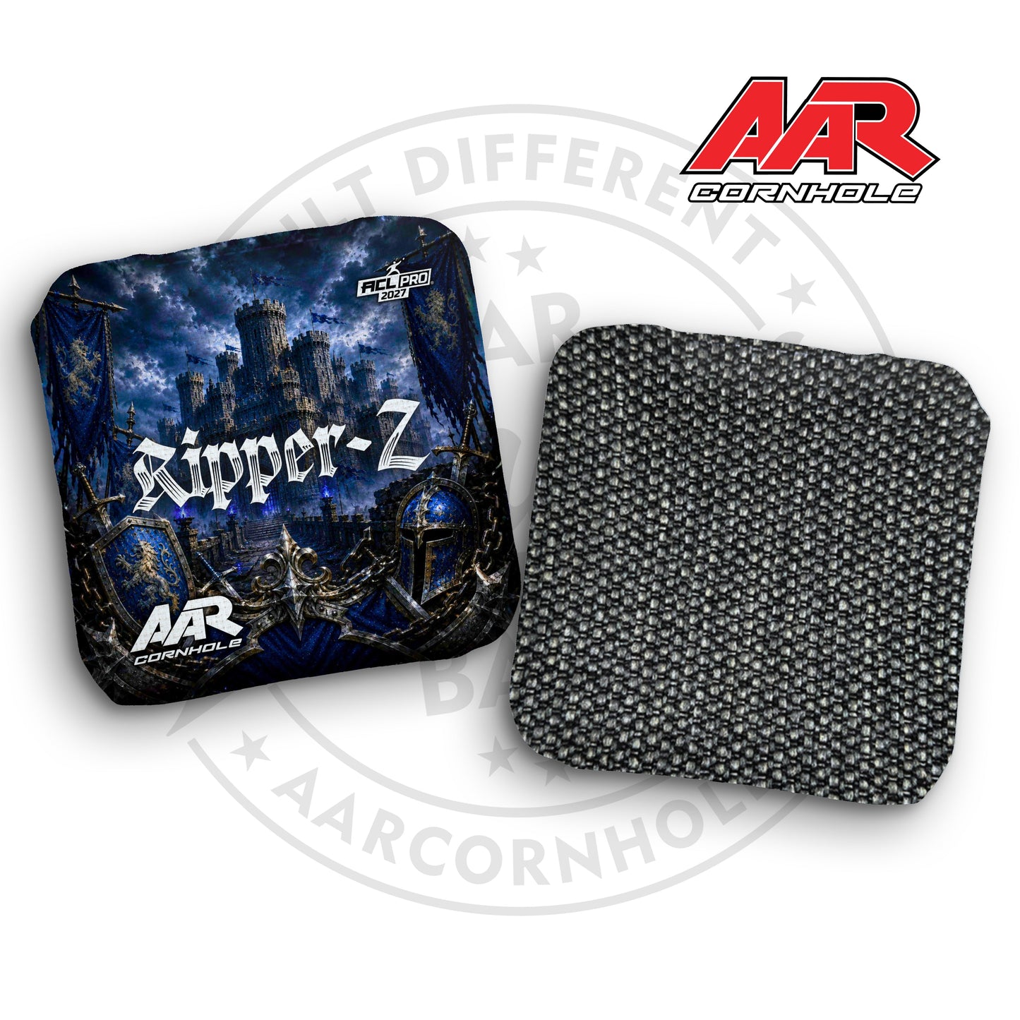 2027 AAR Ripper-Z Cornhole Bags - Medieval Edition - ACL Pro Stamped - SET OF 4